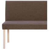  Klupa od poliestera 139,5 cm smeđa | shoptok.hr