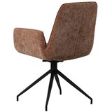 MID.YOU Naslanjač Toulouse, Rjavosiva | Shoptok.si