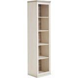 Hom`in PISARNIŠKI REGAL 50,6/209,2/43 cm siva, bela | Shoptok.si