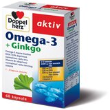 Doppelherz omega-3 + Ginko, 60 kapsula | ePonuda.com