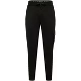 Calvin Klein Jeans Cargo hlače siva / crna / bijela