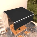  Automatska tenda na uvlačenje s roletom 4,5 x 3 m antracit | shoptok.hr