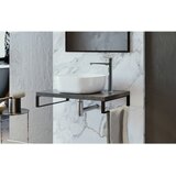  Ploča za umivaonik Desk 100 Tamno siva | shoptok.hr