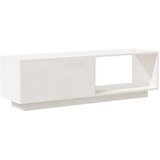 vidaXL TV omarica bela 110x30x33,5 cm trdna borovina | Shoptok.si