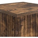  Stalak za biljke 2 pcs Dimljeni hrast 30 5 x 30 x 80 5 cm | shoptok.hr