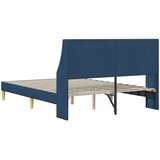  Krevetna konstrukcija Jednobojno Plava 120 x 190 cm tkanina | shoptok.hr