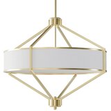 Open Design OR85839 - Luster na šipci ZUNDO, 4x E27/15W/230V, mesing/bela | Eponuda.com