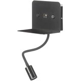 Lesnina XXXL ONLI - LED fleksibilna lampica sa policom i USB punjenjem PLAK LED/5W/230V crna Cene