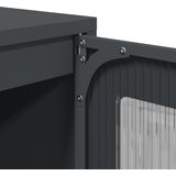 Visoka komoda antracit 68x39x111,5 cm od čelika | shoptok.hr