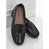 Resti Women's Cyra Nero Moccasins made of patent eco-leather, classic Italian style | ePonuda.com