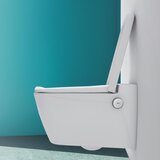 Tece 9700200 in 9700600 One higijenska brezrobna WC školjka z WC desko s počasnim zapiranjem | Shoptok.si