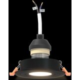 Ugradni reflektori 12 kom kružni GU10 crni Ø91 mm | shoptok.hr