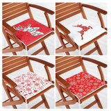 Mila Home Jastuci za sjedenje u setu 4 kom s božićnim motivom 40x40 cm Snowflakes – Cijene
