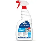 čistilo za razmaščevanje pečic, nap in žarov sanitec fornonet (750 ml)