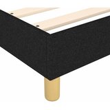  Krevet s oprugama i madracem crni 100 x 200 cm od tkanine | shoptok.hr
