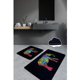 Wallity set 2 prostirke za kupatilo Šareni