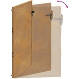  Vrtna vrata 100x200 cm Corten čelik | shoptok.hr