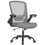 Songmics Pisarna stol 64x64x99-107 cm siva, (5000302291) Cene