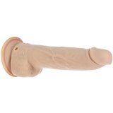 Addiction Naked Thrusting 9 - radio, potisni vibrator - prirodni (23 cm) | shoptok.hr