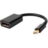 E-green Adapter Mini Display port (M) - Display Port (F) crni Cene