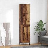 vidaXL Highboard Staro drvo 69,5 x 34 x 180 cm Konstruirano drvo | shoptok.hr