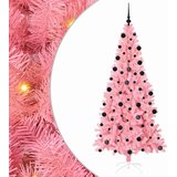  Božićno drvce s 300 LED svjetlima Ružičasta 210 cm PVC | Eponuda.com