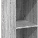 vidaXL Visoka omara siva sonoma 30x41x124 cm inženirski les Cene