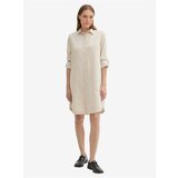 Tom Tailor Beige women's corduroy shirt dress - Women's | Shoptok.si