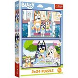 Trefl Bluey 2x24-delna sestavljanka - | Shoptok.si