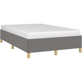  Posteljni okvir temno siv 120x200 cm blago, (20725871) | Shoptok.si