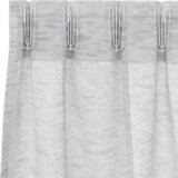 vidaXL Zavese z zavesami 2 pcs Svetlo siva 140 x 225 cm Poliester | Shoptok.si