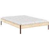 Karup Design Zakonska postelja iz masivnega bora brez vzglavja z letvenim dnom 160x200 cm v naravni barvi Core – | Shoptok.si