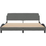  Okvir za krevet Dover tamno sivi 180x200 cm tkanina | shoptok.hr