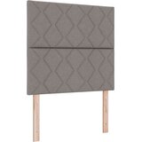  Postelja z vzmetnico z vzmetnico Taupe 120 x 190 cm blago, (5000125829) | Shoptok.si