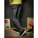 DStreet Spodnie jeansowe męskie szare | Shoptok.si