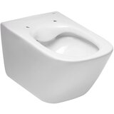 Roca The Gap Zidna WC školjka bez ruba (Bijele boje, Bez daske za WC) | shoptok.hr