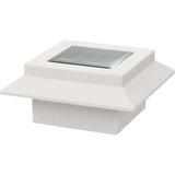 vidaXL Vrtne solarne svjetiljke 6 kom LED kvadratne 12 cm bijele | shoptok.hr