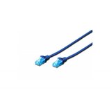 Digitus DK-1512-050/B patchcord kabl 5e U/UTP CCA 5m plavi Cene
