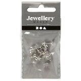 Artmie Posrebreni Stud uhani 13 mm - 10 kosov Cene