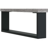 vidaXL Omarica za gramofonske plošče siva sonoma 121x38x48 cm inž. les | Shoptok.si