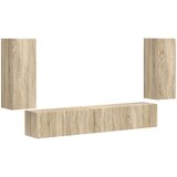  Set TV komoda 4 pcs Sonoma hrast Konstruirano drvo | Eponuda.com