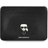  Torba za laptop Karl Lagerfeld Sleeve Saffiano Ikonik 16." crna (KLCS16PISFBK) Cene