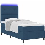  s opruga kutije s LED trakama Plava 100 x 200 cm tkanina | shoptok.hr