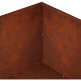  Vrtna saksija Rđa 60 x 60 x 40 cm Otporni čelik | shoptok.hr
