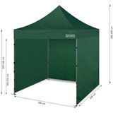  Komercijalni šator 200 x 200 cm zeleni | shoptok.hr