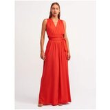 Dilvin 7956 Halterneck Jumpsuit Red Cijene
