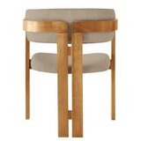 Hanah home Trpezarijska stolica 58x76x49cm Hrast-Krem Slike