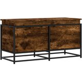  Kutija za pohranu s poklopcem 100x40x51,5 cm konstruirano drvo | Eponuda.com