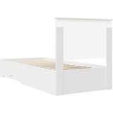  Krevetna konstrukcija Bijelo 90 x 190 cm Konstruirano drvo | shoptok.hr