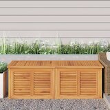  Kutija za pohranu s vrećom 150x50x53 cm masivna tikovina | shoptok.hr